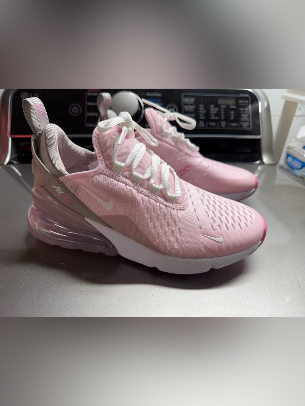 Nike Pink Air Max 270 Sport Shoes